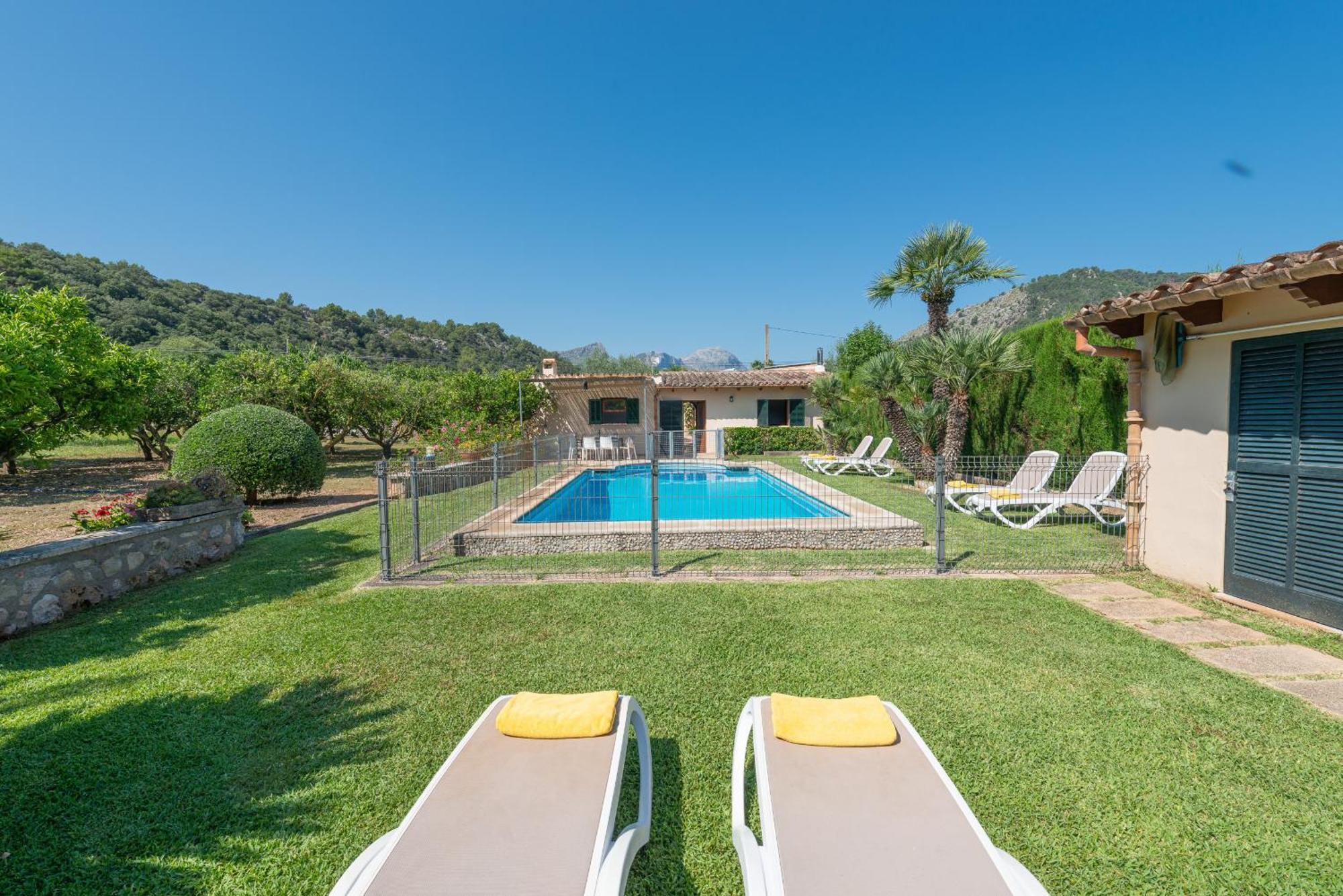 Pont Roma With Pool, Mountain Views & Aircon Feriehus