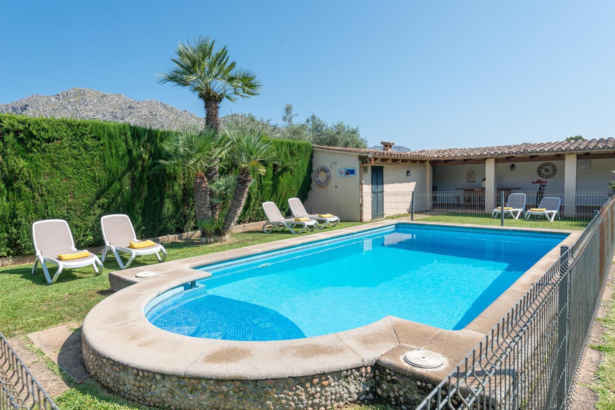 Pont Roma With Pool, Mountain Views & Aircon Ferienhaus Pollença