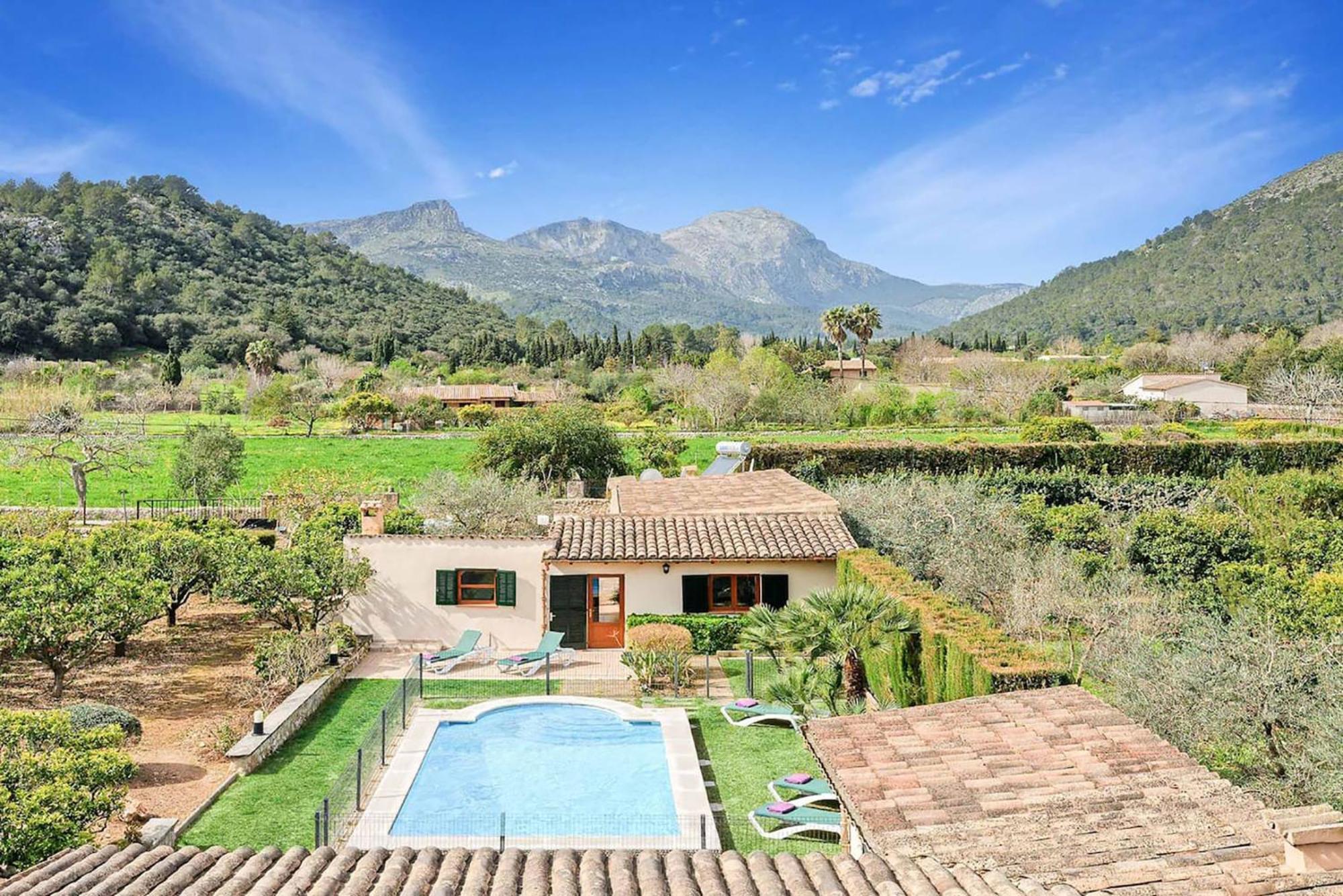 Pont Roma With Pool, Mountain Views & Aircon Ferienhaus Pollença