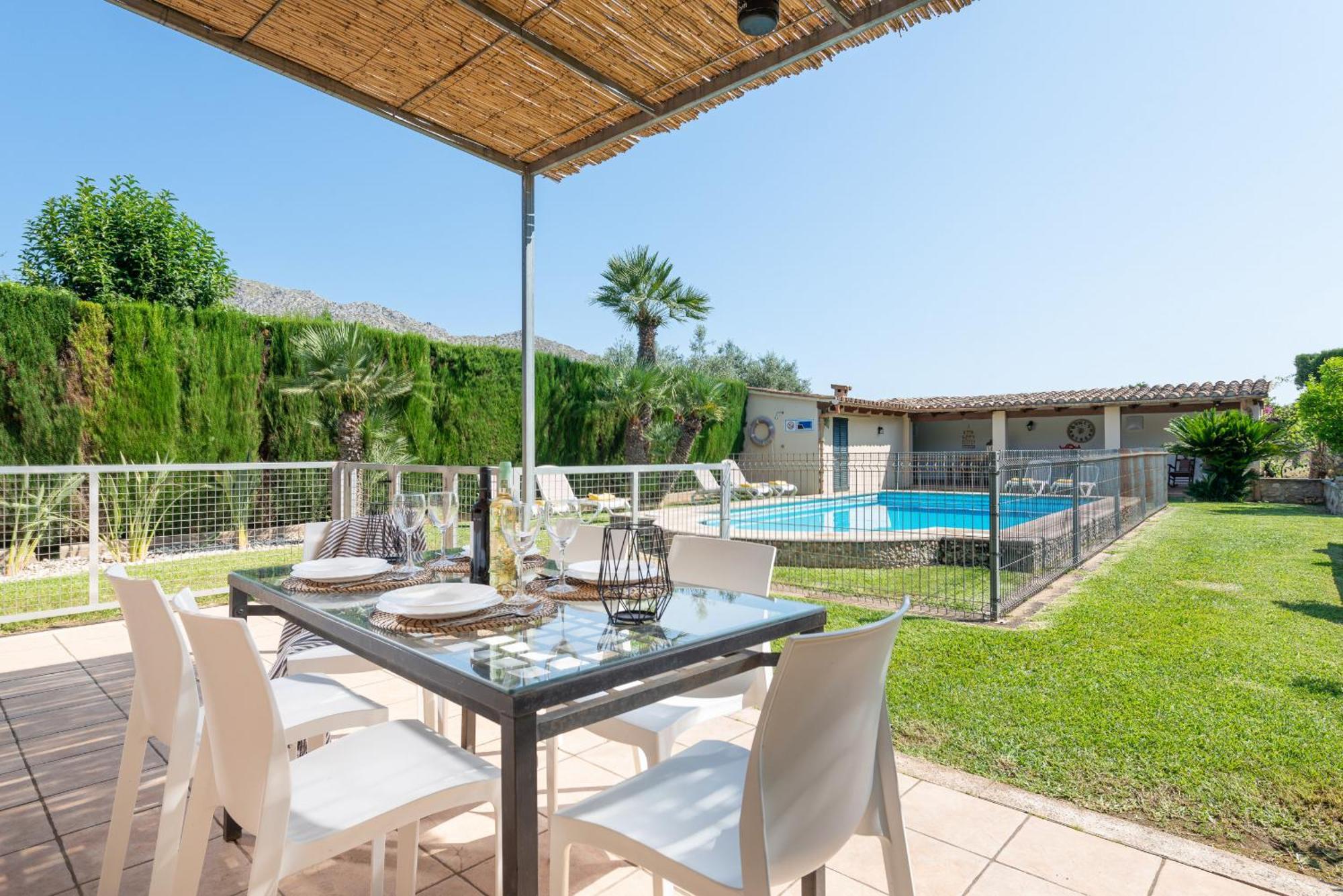 Ferienhaus Pont Roma With Pool, Mountain Views & Aircon Pollença